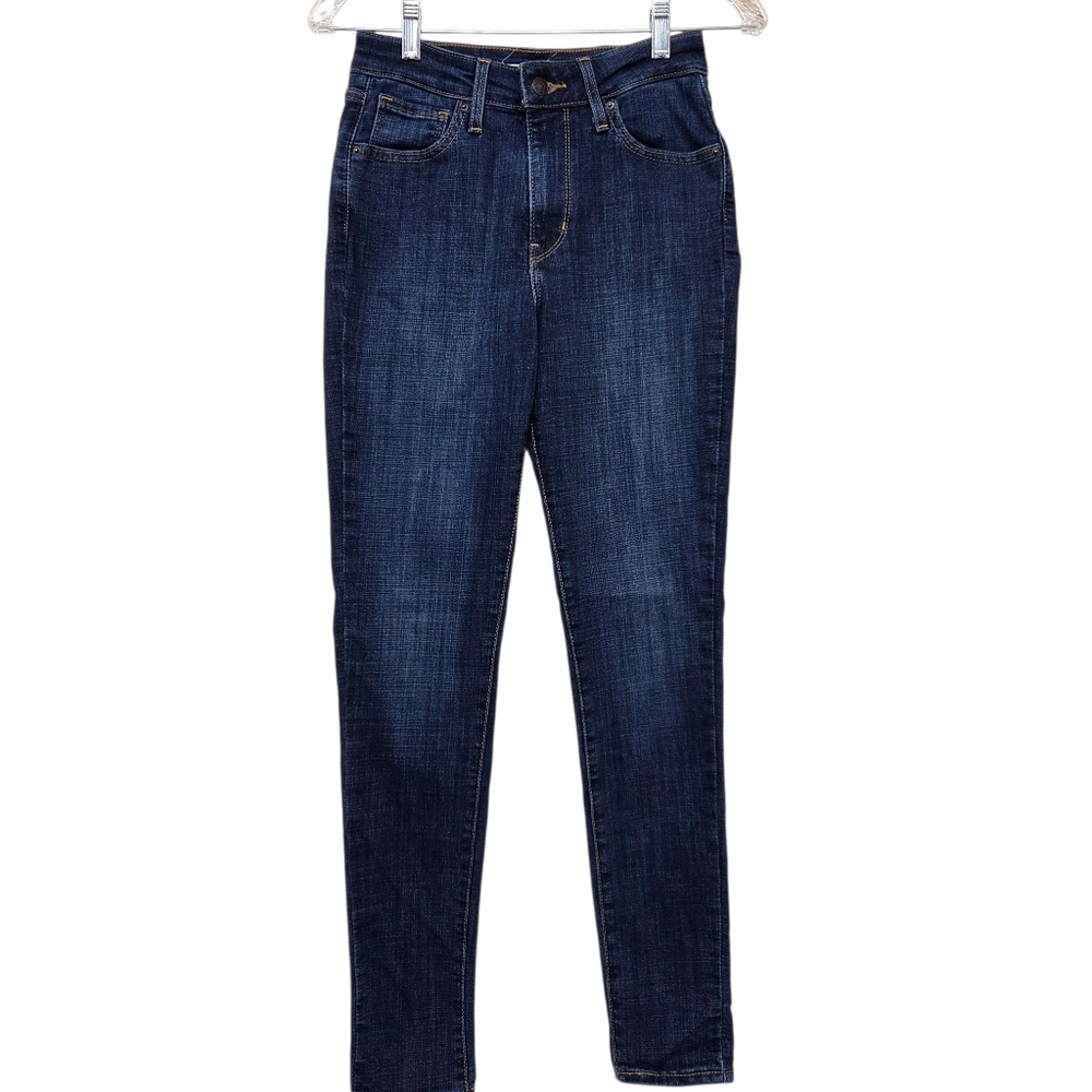 Levi's 721 High Rise Skinny Jeans Size-26 - Picture 3 of 13
